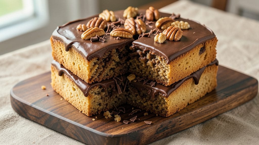 Baker's German Chocolate Pound Cake Recipe: Cocoa-Pecan Layers With Buttermilk Moisture