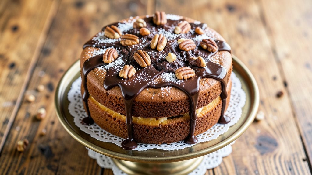 Baker's Secret German Chocolate Cake Recipe: Toasted Pecan-Cocoa Layers With Buttermilk Moisture