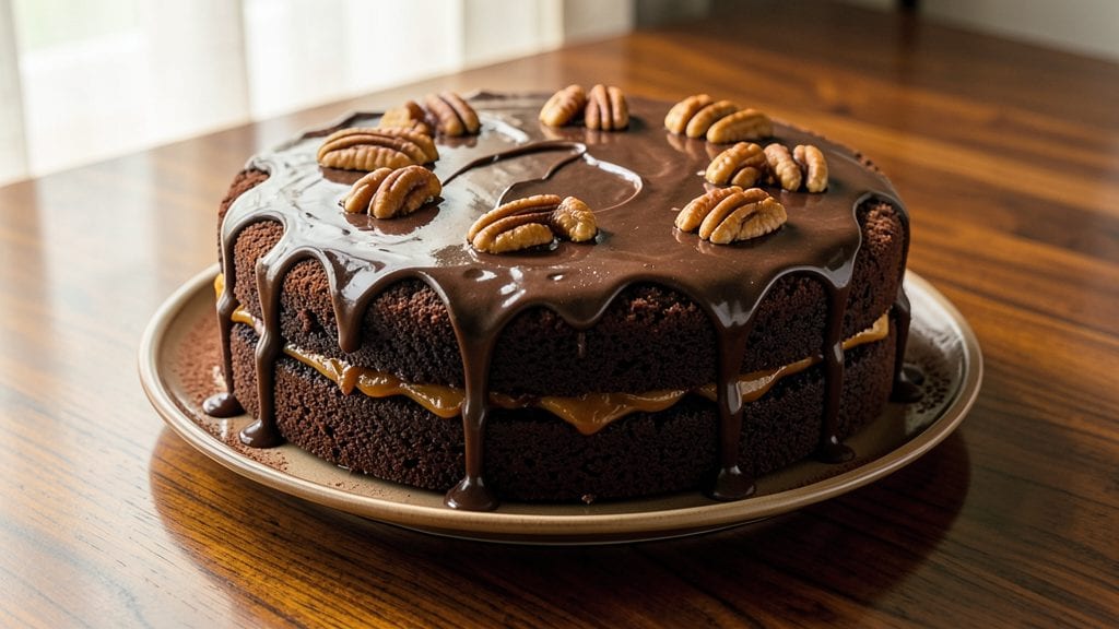 Baker's German Chocolate Cake Recipe: Unsweetened Chocolate and Toasted Pecan Crown Magic