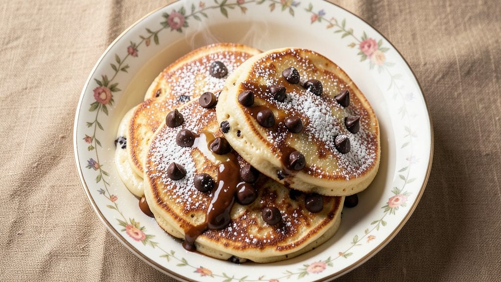Bisquick Chocolate Chip Pancakes Recipe: Fluffy Stacks With Gooey Chunks in 15 Minutes