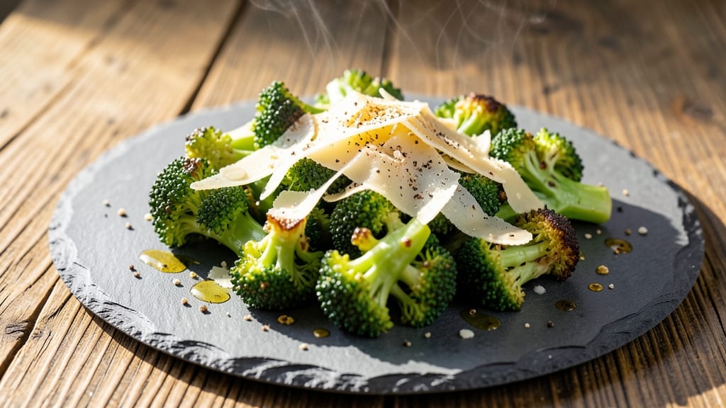 Broccoli With Parmesan Cheese Recipe: Crispy-Topped, Umami-Packed Bite-Sized Bites