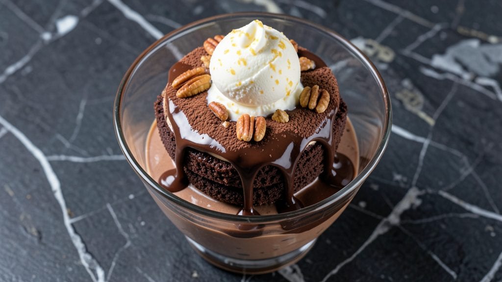 Carrabba's Chocolate Dream Copycat Dessert Recipe: Bold Soda Swirls and Toasted Pecan Crown