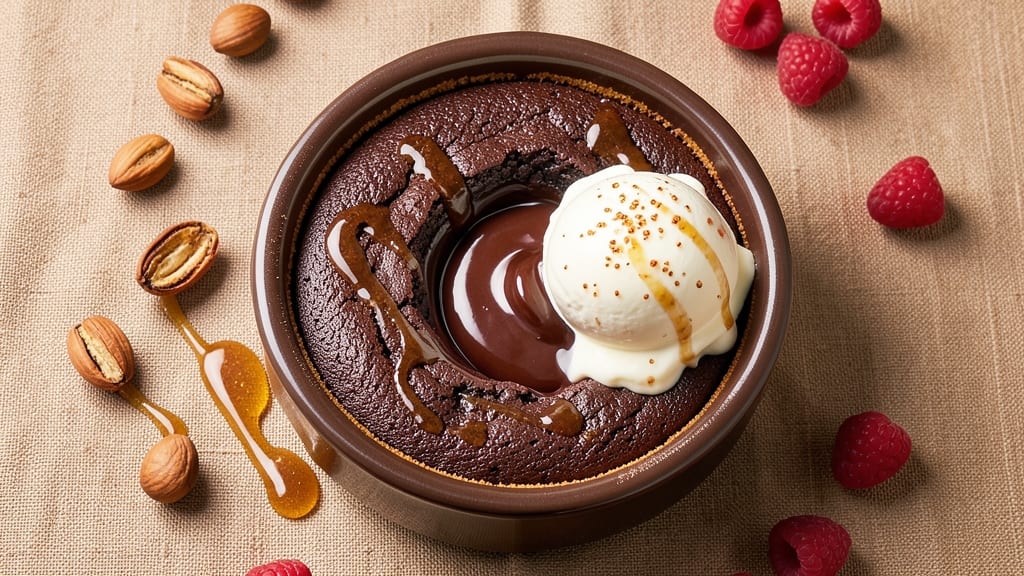 Chili's Chocolate Lava Cake Recipe: Molten Core With Toasted Pecan Crown
