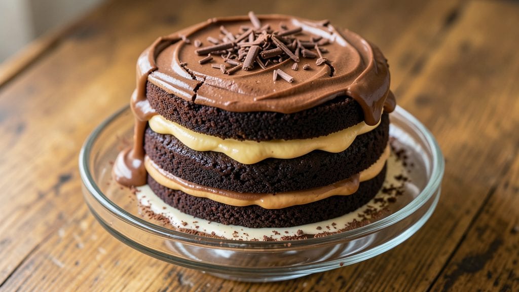 Chocolate Cake With Chocolate Cream Cheese Frosting Recipe: Decadent Swirls That Never Separate
