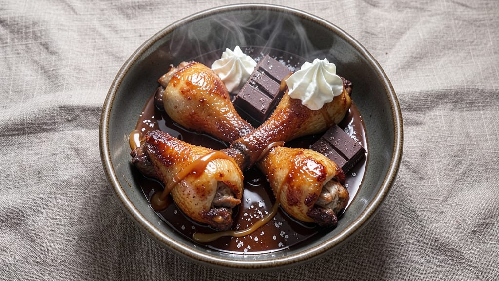 Chocolate Caramel Turkey Legs Recipe: Deep-Fried Glaze That Locks in Juice