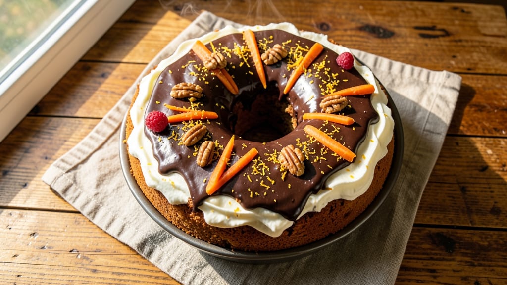 Chocolate Carrot Cake Recipe: Fudgy Depth and Spiced Carrot Moisture