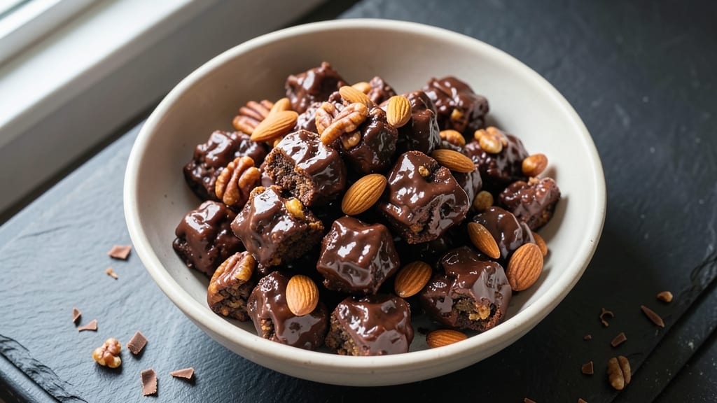 Chocolate Clusters Recipe: Crunchy Nutty Sweetness in 5 Minutes