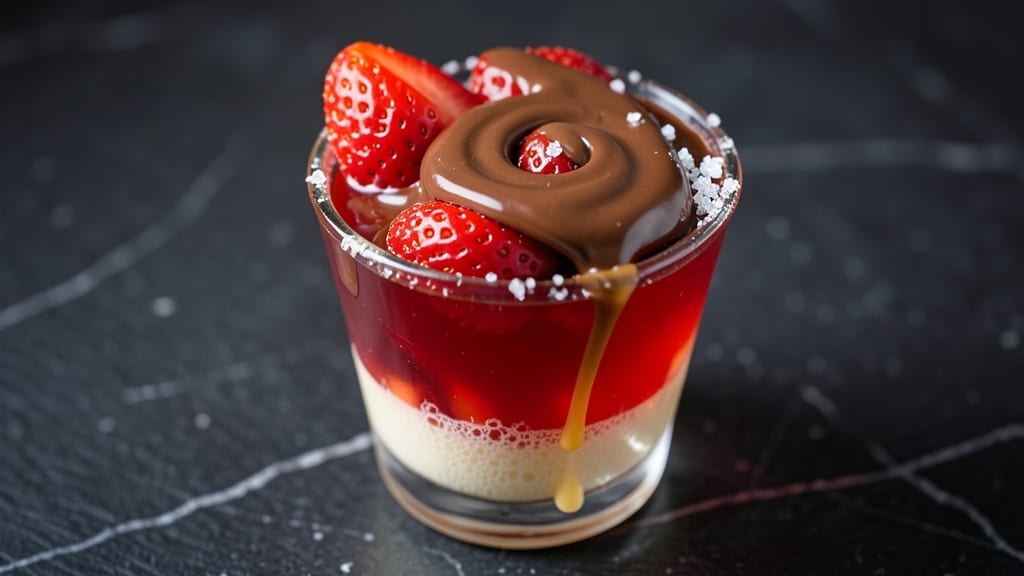 Chocolate Covered Strawberry Jello Shots Recipe: Playful Party Booster in Minutes