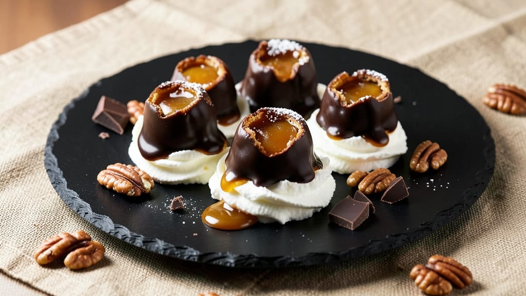 Chocolate Praline Recipe: Toasted Pecan-Cocoa Clusters in Gooey Layers