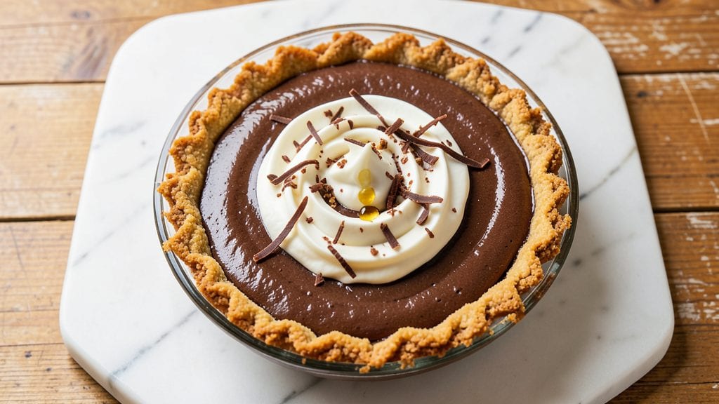 Chocolate Pudding Pie With Graham Cracker Crust Recipe: No-Bake Decadence in One Bowl