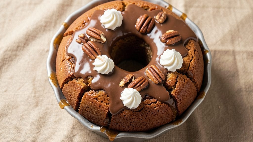 Dr Pepper Cake Recipe With German Chocolate Cake Mix: Soda-Infused Moisture and Toasted Pecan Crown