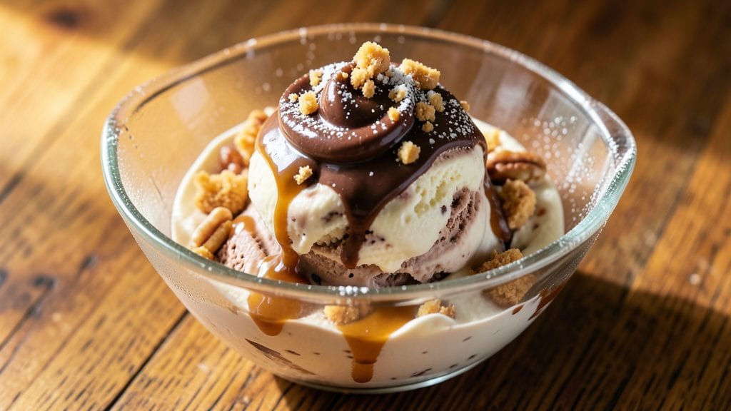 German Chocolate Cake Ice Cream Recipe: Triple-Layered Freezer Magic With Toasted Pecan Crown