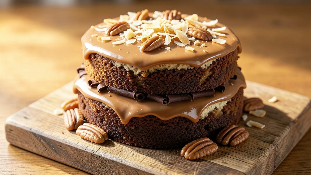 German Chocolate Pound Cake Recipe: Pecan-Cocoa Swirls With Single-Serve Portions