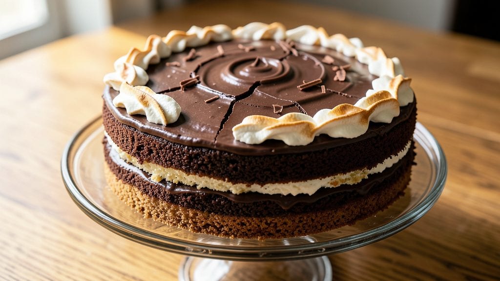 Grandma Sue's Sour Cream Chocolate Fudge Cake Recipe: Triple-Layered Richness with Secret Moisture Trick
