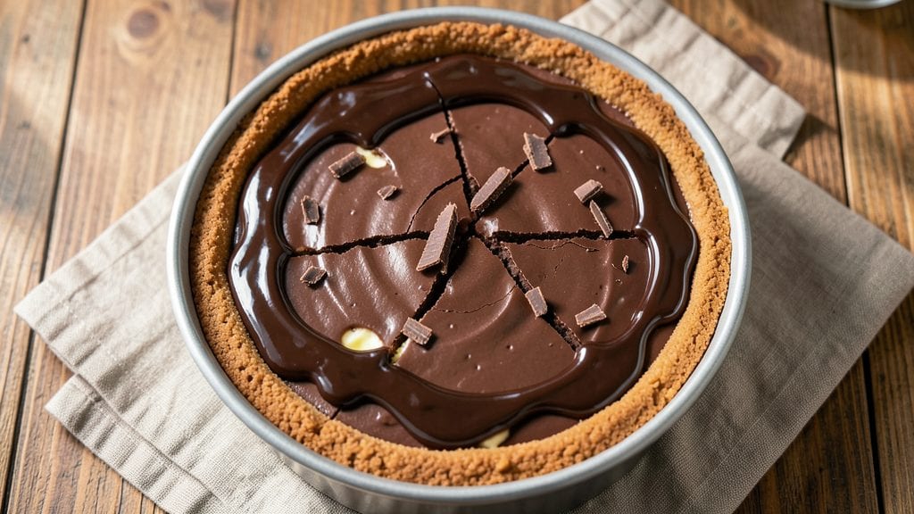Hershey's Chocolate Cheesecake Recipe: Fudgy Chocolate Swirls With Crispy Graham Crust