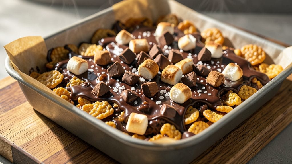 Kellogg's Chocolate Rice Krispie Treats Recipe: Fudgy Clusters With Toasted Crunch