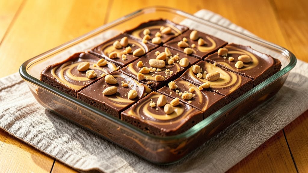 Old Fashioned Chocolate Peanut Butter Fudge Recipe: Nutty-Chocolate Crunch With Gooey Ribbons