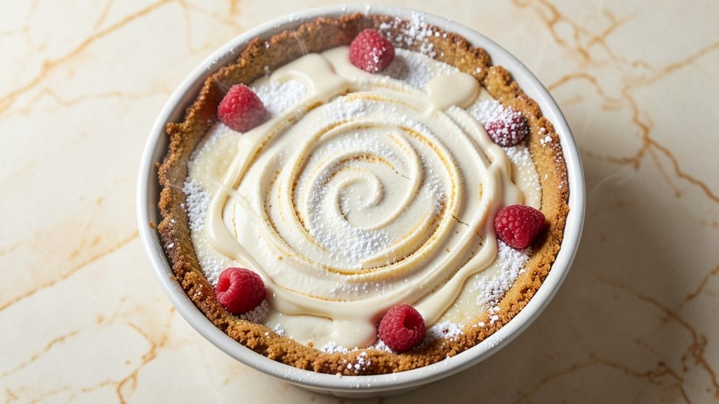 Philadelphia Cream Cheese White Chocolate Cheesecake Recipe: Velvet Ganache Swirls With Zero Cracking