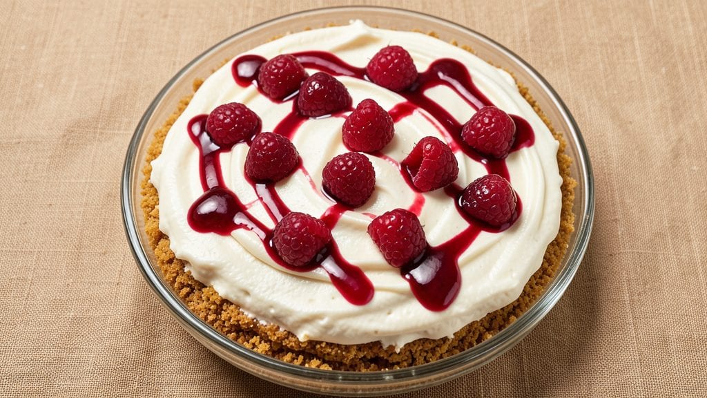Philadelphia White Chocolate and Raspberry Cheesecake Recipe: Tart-Sweet Swirls With Crispy Graham Crust