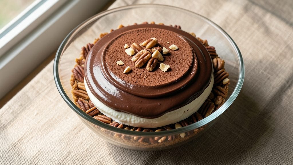 Philly Chocolate Cheesecake Recipe: Crunchy Pecan Crust Meets Molten Middle